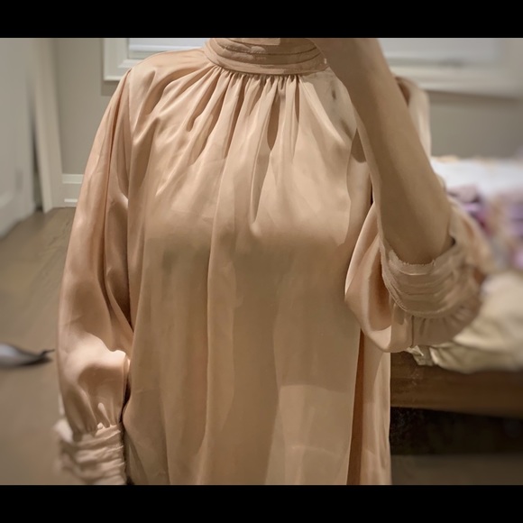 Zara Mock-Neck Blouse😍 - Picture 2 of 8